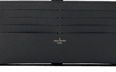Louis Vuitton Wallet Credit Card Insert Black Empriente Leather from Felicie