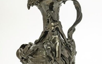 MARCEL DEBUT, FRENCH 1865 - 1933, BRONZE SCULTPURE