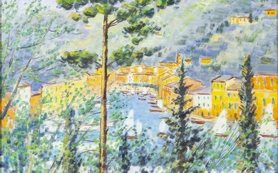 MICHELE CASCELLA (1892-1989) Portofino