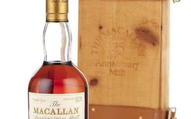 Macallan Anniversary-1962-25 year old (1 bottle)