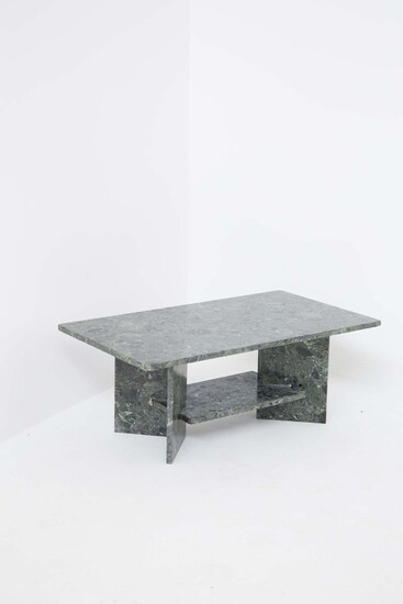 Marble coffee table. Italy. 1970s