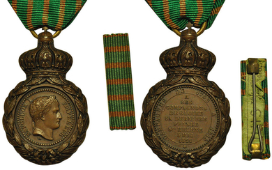 Медаль Святой Елены ("Médaille de Sainte-Hélène"). Вторая Французская Империя...