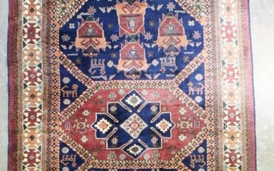Mid- Late 20th c Persian Tribal Main Carpet