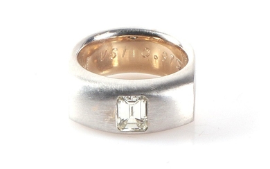 Moderner Diamant Ring