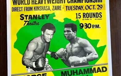 Muhammad Ali vs. George Frazier - Rumble in the Jungle!