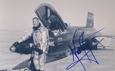 Neil Armstrong signed photo