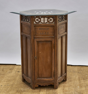Old Chinese Carved Wood Cabinet