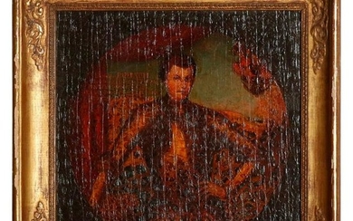 Old Master Oil on Board Russian Imperial Portrait