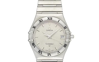 Omega Constellation in Steel