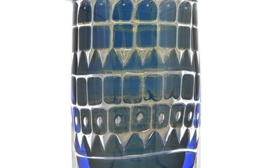 Orrefors Ingeborg Lundin Ariel Glass Vase.