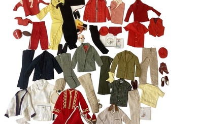 Over 20 Pieces of Ken Vintage Clothing, Shoes & Accessories