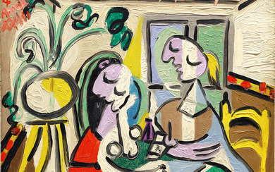 Pablo Picasso, Figures et plante