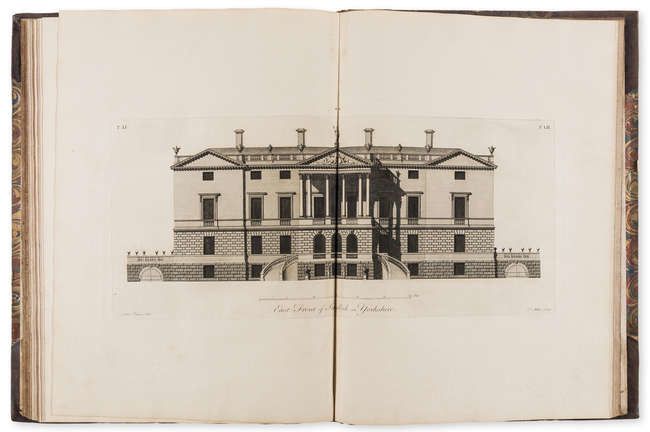 Paine (James) Plans, Elevations and Sections, of Noblemen and Gentlemen's Houses..., Part I only, first edition, 55 engraved plates, for the Author, 1767.