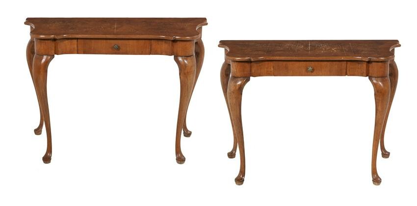 Pair of Provincial Louis XV-Style Side Tables