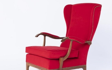 Paolo Buffa (in the style of), Lounge chair, 1940s