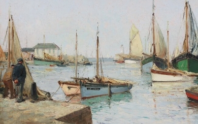 Paul Emile Lecomte (French, 1877-1950) "High Tide"