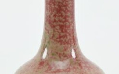 Peach bloom vase. China. 19th century or earlier. Ju
