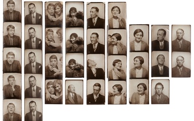 Photographer Unknown Photo Booth Portraits of André Breton, Max Ernst,...