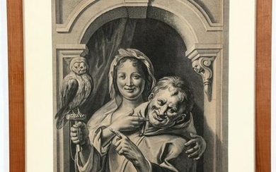 Pieter De Jode - Nicolas Le Cat, Ritratti allegorici