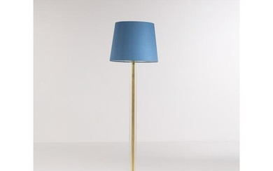 Pietro Chiesa (1876-1959) Floor lamp Brass, glass and fabric Edited by Fontana Arte Model created