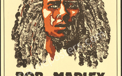 Popular Bob Marley Greek Theater Poster