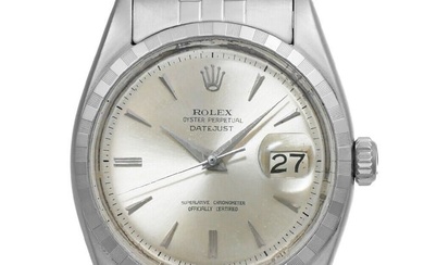 ROLEX Oyster Perpetual Datejust Ref.6605 Automatic Stainless Mens Watch