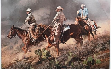 Ray Swanson Limited Edition Western Print