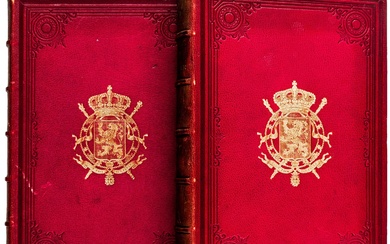 Reliures - Corneille, Pierre. Oeuvres complètes. Suivies des oeuvres choisies de Th. Corneille. 2 volumes....