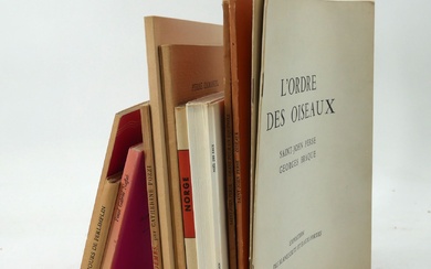 SAINT-JOHN PERSE. Oiseaux. NRF, Gallimard,... - Lot 114 - Kahn & Associés