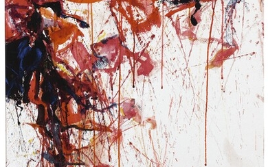 STUDY FOR RED, Sam Francis