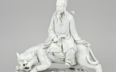 Sculpture, Figure on tiger