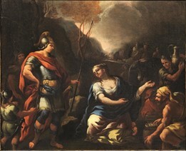 Seguace di Luca Giordano, fine sec. XVII