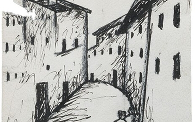 Sei disegni per «Il Bargello», 1929-30, Ottone Rosai (Firenze 1895 - Ivrea (To) 1957)