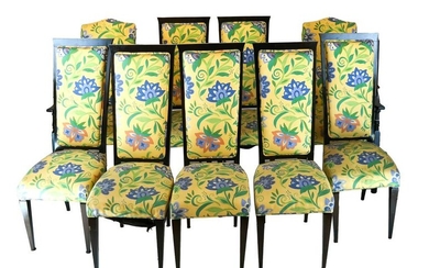Set of 8 Danish-Style Dining Chairs