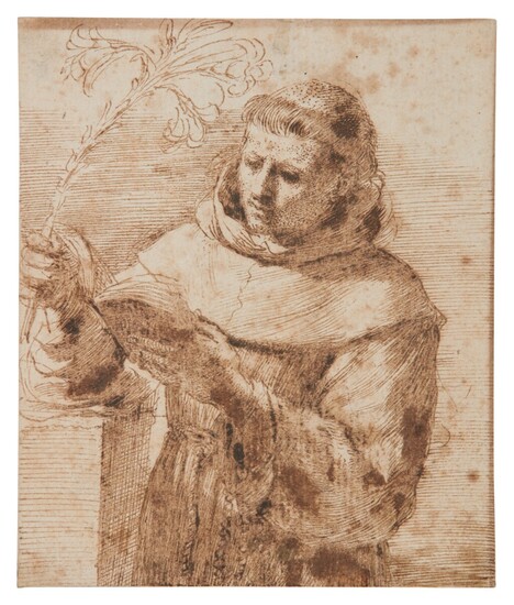 St. Anthony of Padua, Attributed to Giovanni Francesco Barbieri, called Guercino