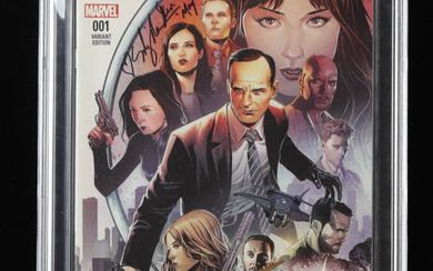 Stan Lee & Ming-Na Wen Signed 2016 "Agents Of S.H.I.E.L.D" Issue #1 Marvel Comic Book (CBCS & Beckett)