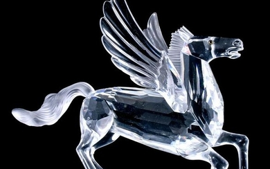 Swarovski crystal statue Pegasus
