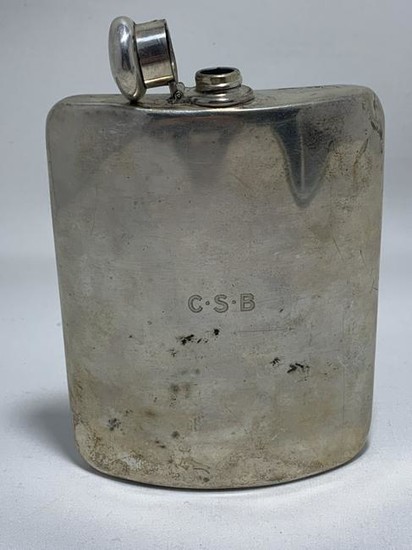 TIFFANY AND CO. STERLING FLASK