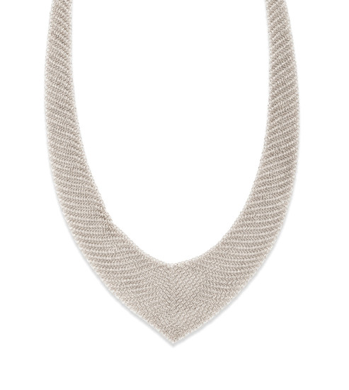 Gold mesh 'Scarf Necklace' by Elsa Perreti for Tiffany&Co - Walsh Bros