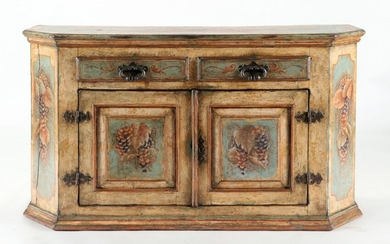 TUSCAN STYLE PAINTED SERVER