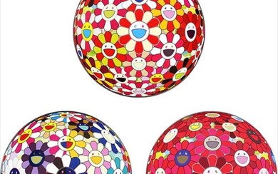 Takashi Murakami_Flowerball - Goldfish Colors (3D))/ Flowerball (3D) From the Realm of the Dead/ Flower...