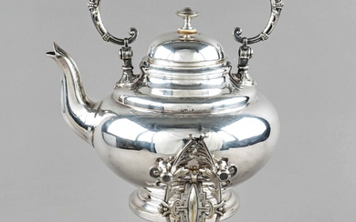 Tea kettle on rechaud, German, c. 1