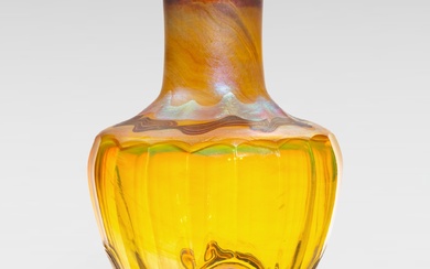 Tiffany Studios Yellow Vase