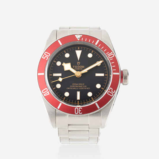 Tudor, 'Black Bay' stainless steel wristwatch, Ref M79230R