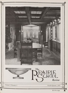 [USA] THE PRAIRIE SCHOOL REVIEW. A quarterly revie…
