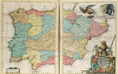 VINCENZO MARIA CORONELLI (1650 / 1718) "Great Map of