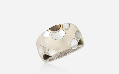 Van Cleef & Arpels, Mother-of-pearl, abalone, and white gold ring
