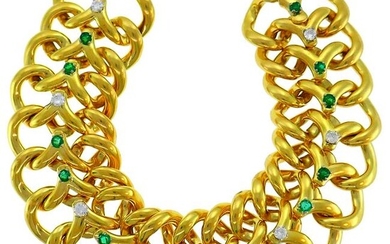 Van Cleef & Arpels Yellow Gold Bracelet with Diamond