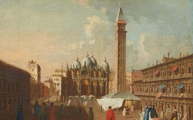 Venetian School around 1800 - St Mark's Square in Venice