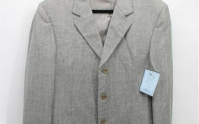 Versace Gray Suit Jacket